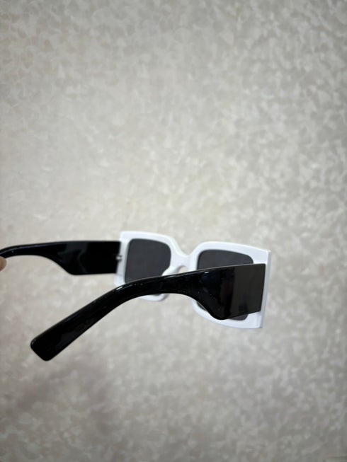 Fashionable Retro Square Frame Sunglasses